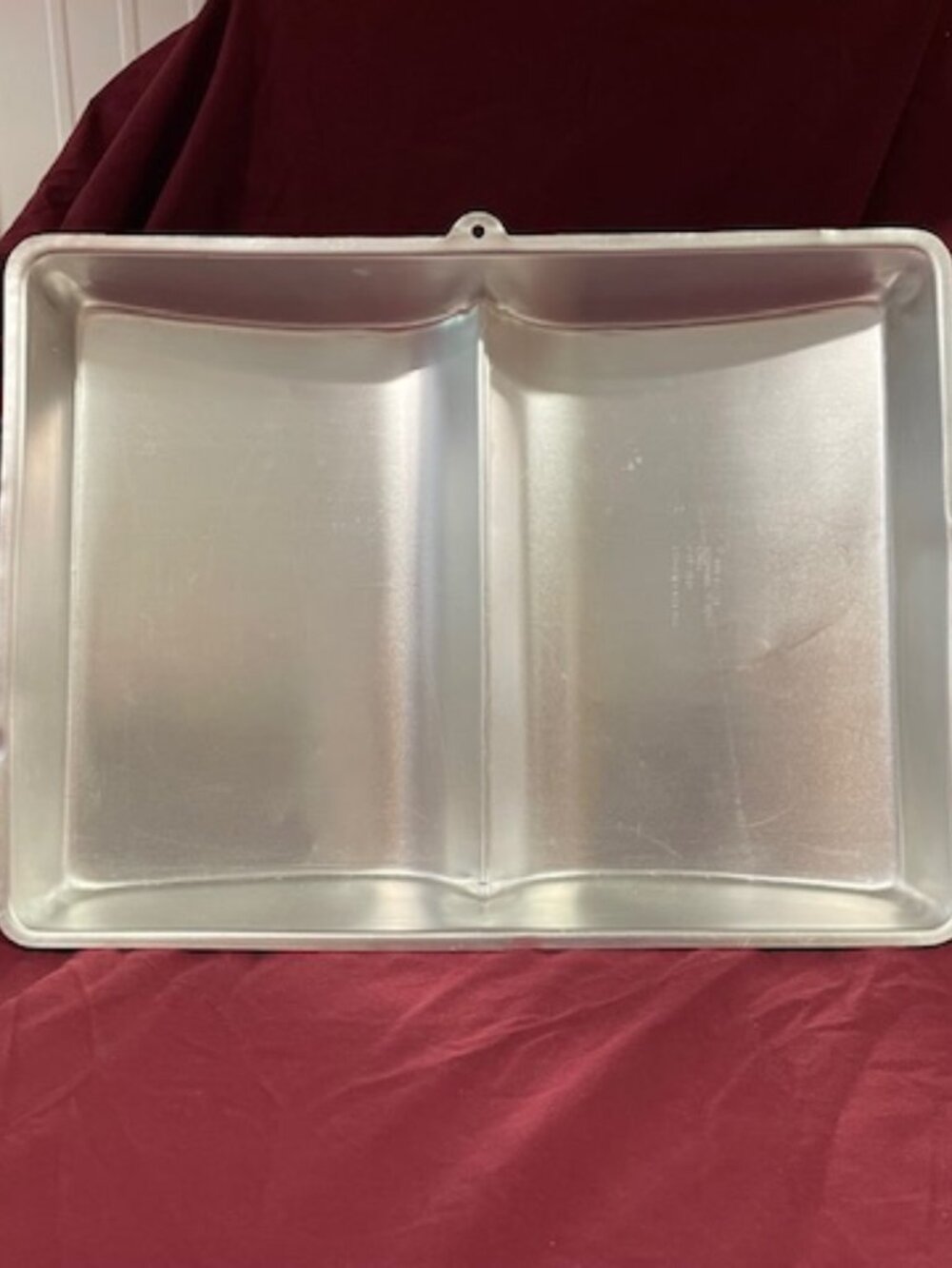 Wilton Aluminum Book Form Cake Pan - Vintage